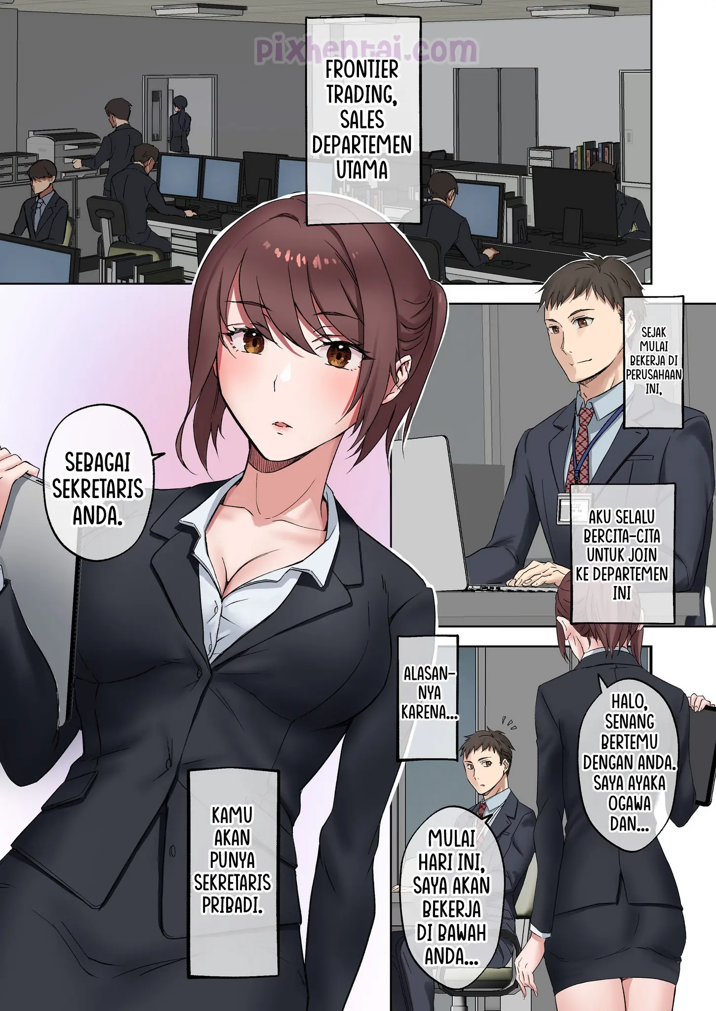 Komik hentai xxx manga sex bokep Fulfilling Secretarial Dirty Duties 2
